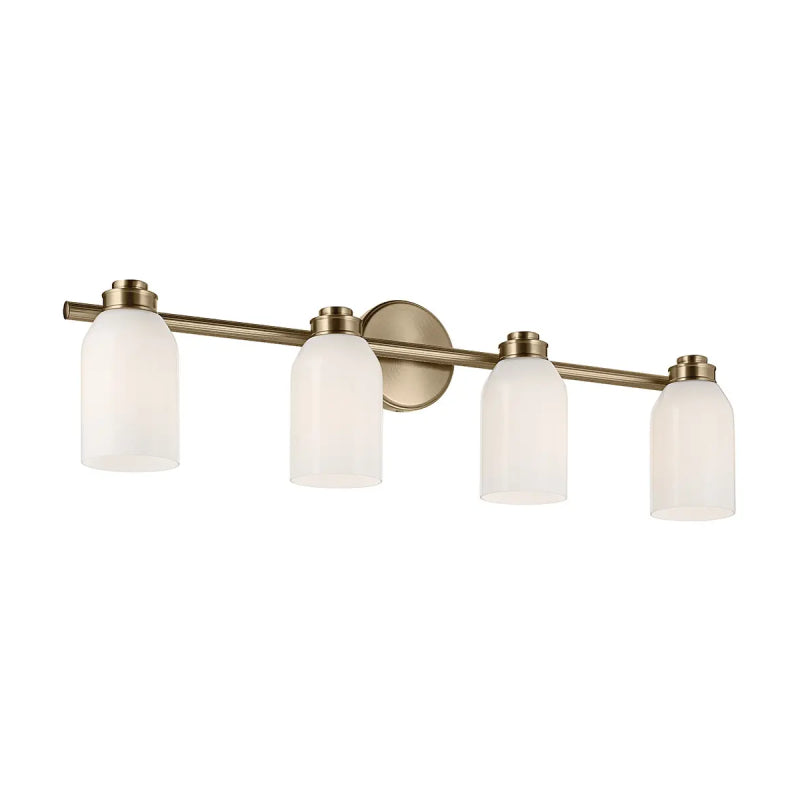 Kichler 55203 Shae 4-lt 32" Vanity Light - Champagne Bronze