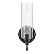 Kichler 55209 Kavi 1-lt 13" Tall Wall Sconce - Black
