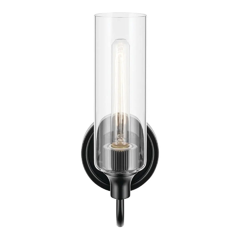 Kichler 55209 Kavi 1-lt 13" Tall Wall Sconce - Black