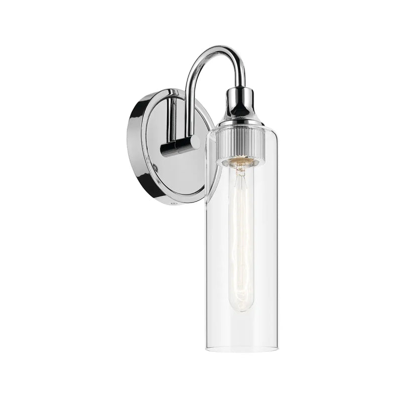 Kichler 55209 Kavi 1-lt 13" Tall Wall Sconce - Chrome
