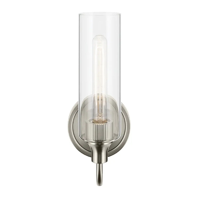 Kichler 55209 Kavi 1-lt 13" Tall Wall Sconce - Brushed Nickel