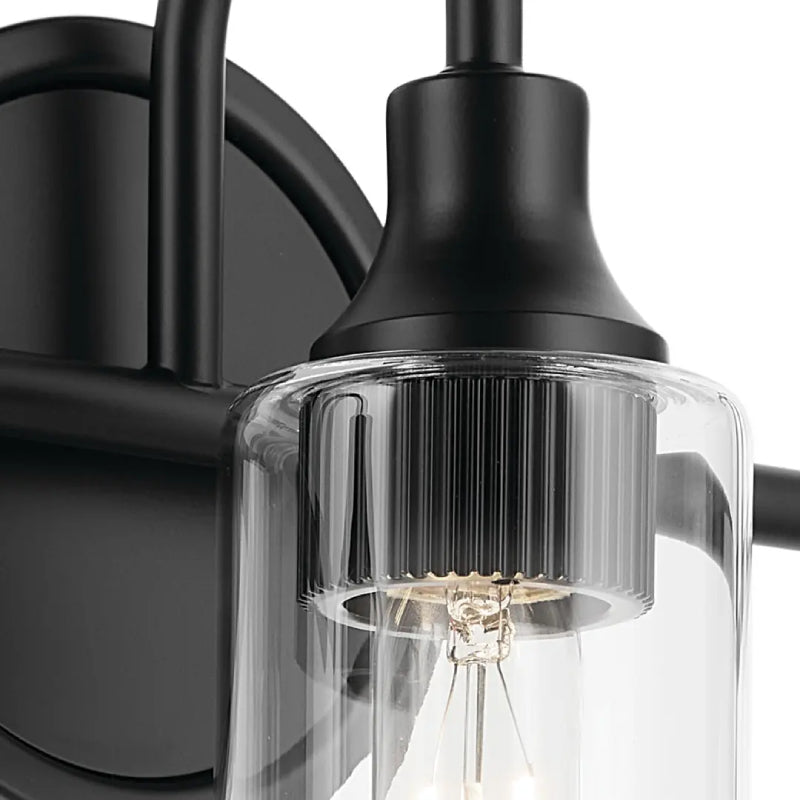 Kichler 55211 Kavi 3-lt 23" Vanity Light - Black