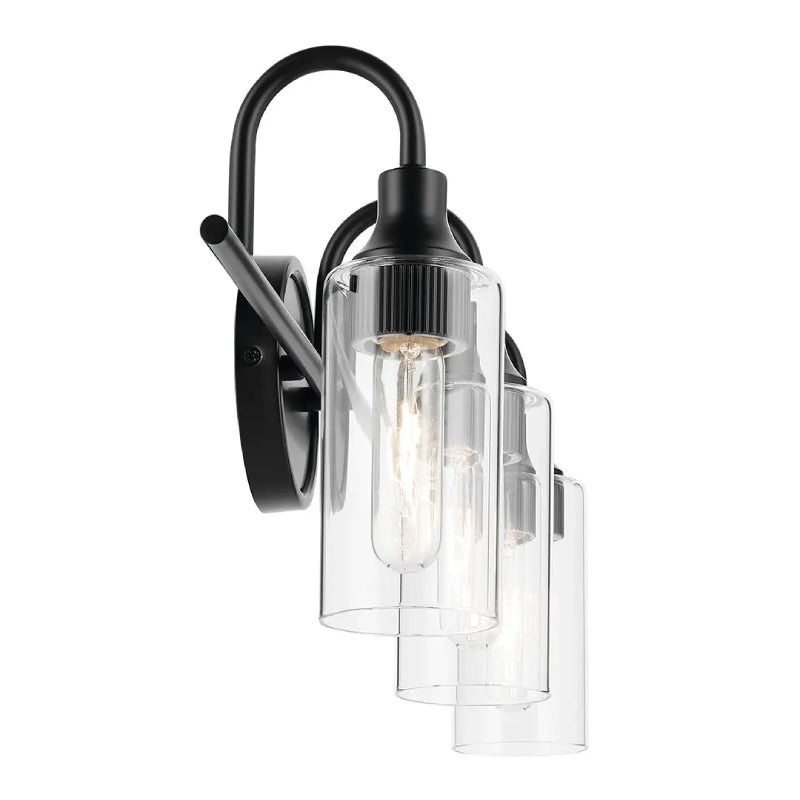 Kichler 55211 Kavi 3-lt 23" Vanity Light - Black
