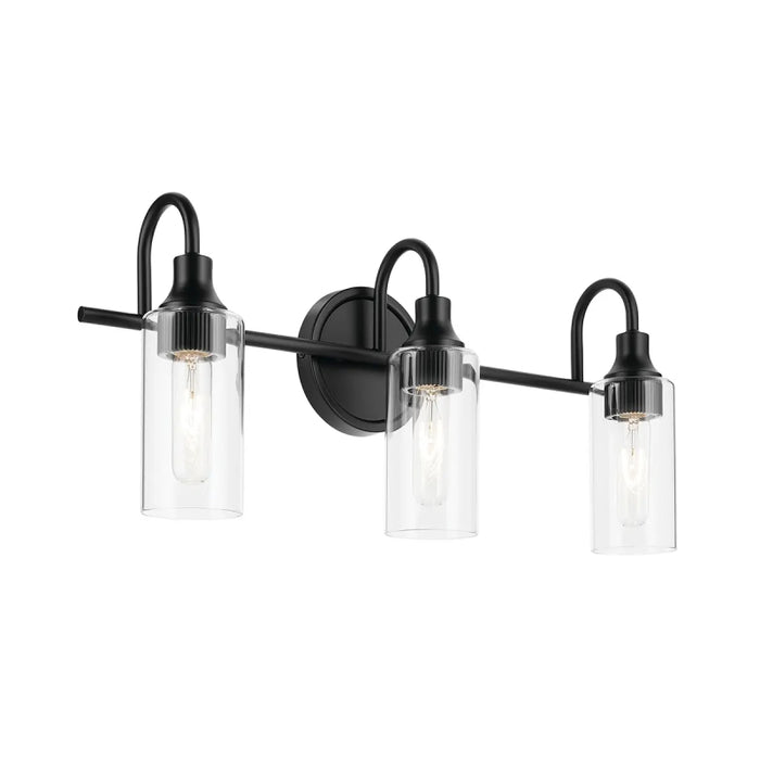 Kichler 55211 Kavi 3-lt 23" Vanity Light - Black