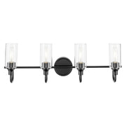 Kichler 55212 Kavi 4-lt 32" Vanity Light - Black
