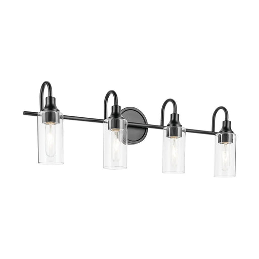 Kichler 55212 Kavi 4-lt 32" Vanity Light - Black