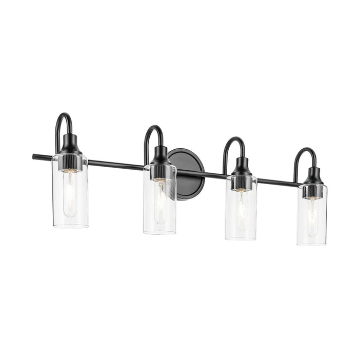 Kichler 55212 Kavi 4-lt 32" Vanity Light - Black