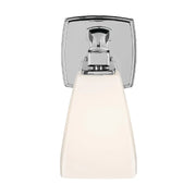 Kichler 55214 Marant 1-lt 10" Tall Wall Sconce - Chrome Opal Glass