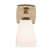 Kichler 55214 Marant 1-lt 10" Tall Wall Sconce - Champagne Bronze Opal Glass