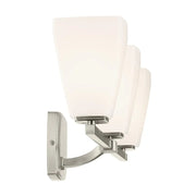 Kichler 55216 Marant 3-lt 24" Vanity Light - Brushed Nickel Opal