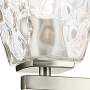 Kichler 55217 Marant 4-lt 33" Vanity Light - Brushed Nickel Clear Water Glass