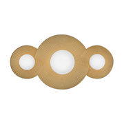 Hinkley 55252 Rhea 3-lt 18" LED Vanity - Heritage Brass