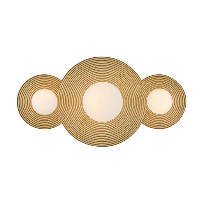 Hinkley 55252 Rhea 3-lt 18" LED Vanity - Heritage Brass