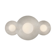 Hinkley 55252 Rhea 3-lt 18" LED Vanity - Polished Nickel