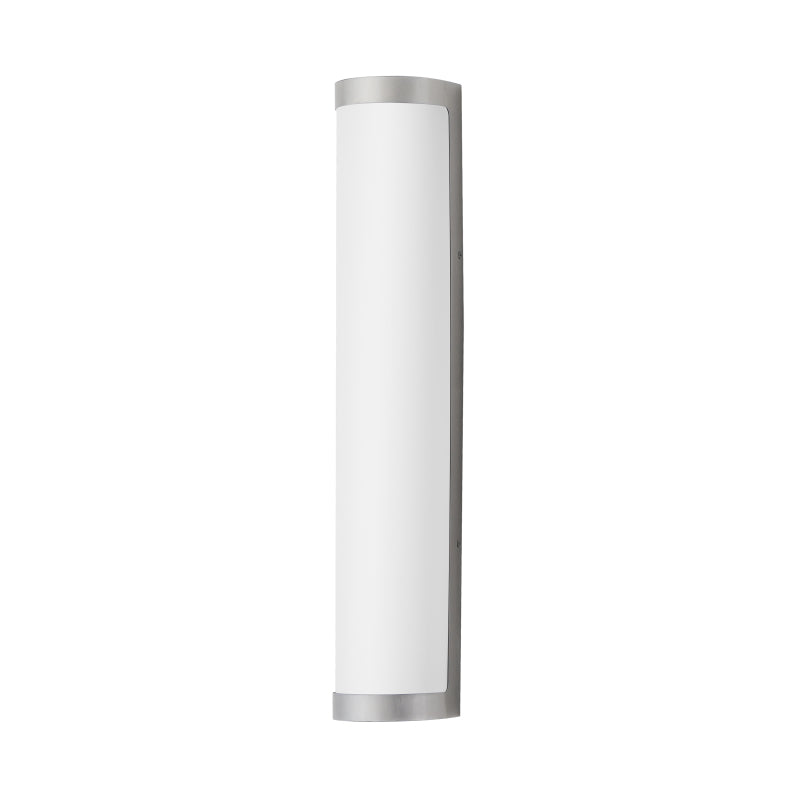 Maxim 55514 Halfpipe 2-lt 26" Tall LED Outdoor Wall Sconce, CCT Selectable - Brushed Aluminum