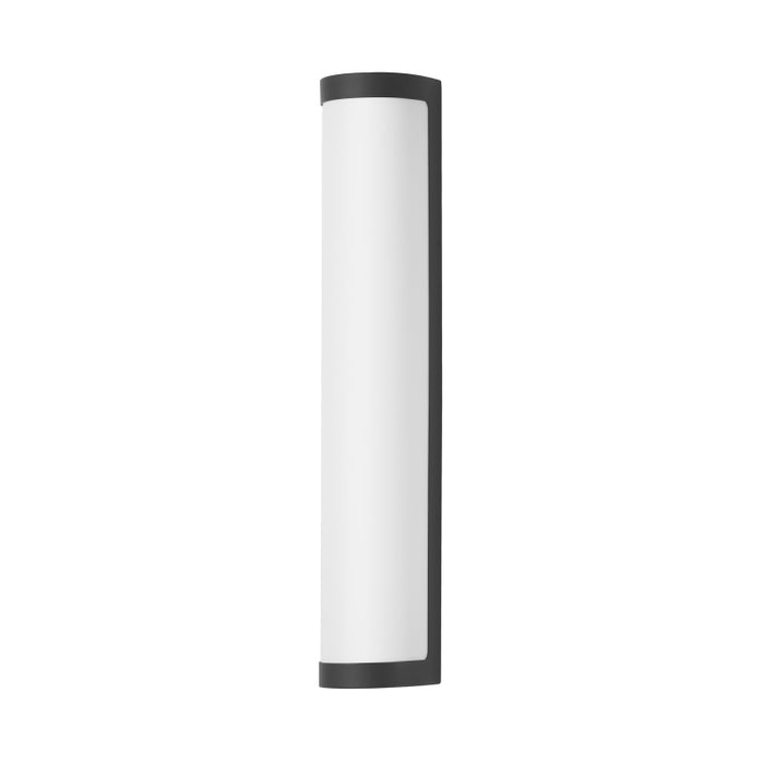 Maxim 55514 Halfpipe 2-lt 26" Tall LED Outdoor Wall Sconce, CCT Selectable - Black