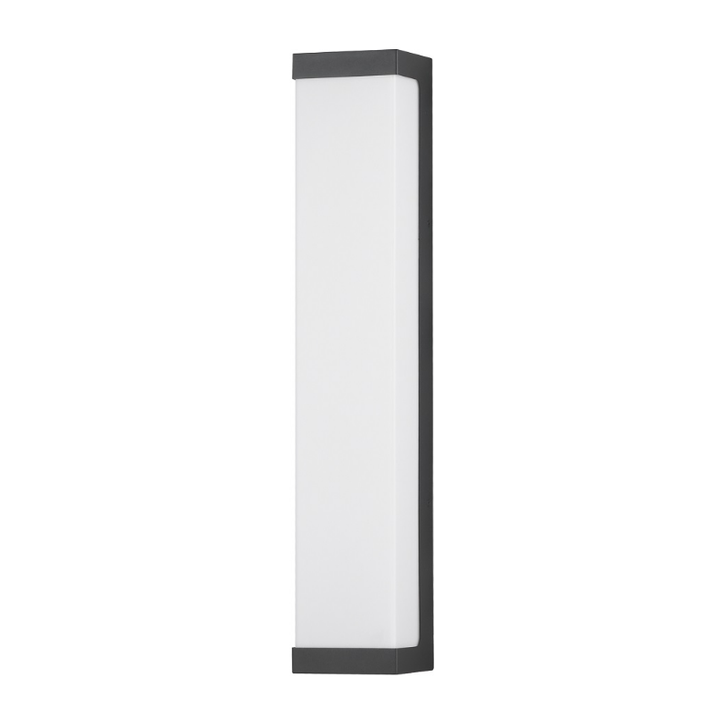 Maxim 55524 Tunnel 2-lt 26" Tall LED Outdoor Wall Sconce, CCT Selectable - Black
