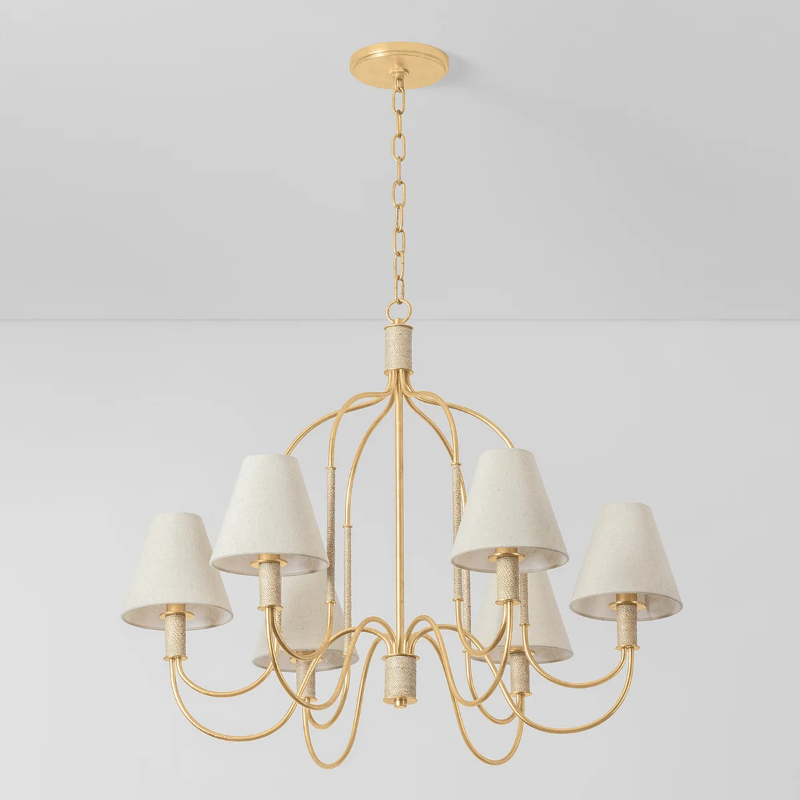 Hudson Valley 5732 Warrensburg 6-lt 32" Chandelier