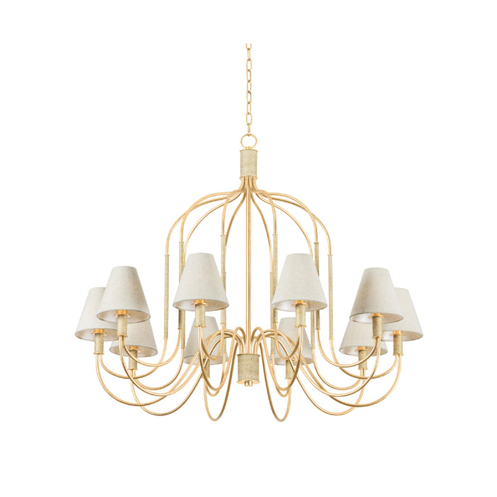 Hudson Valley 5744 Warrensburg 10-lt 44" Chandelier