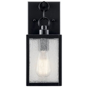 Kichler 59005 Lahden 1-lt 12" Tall Outdoor Wall Light - Black
