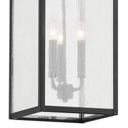 Kichler 59009 Lahden 3-lt 26" Tall Outdoor Wall Light - Black