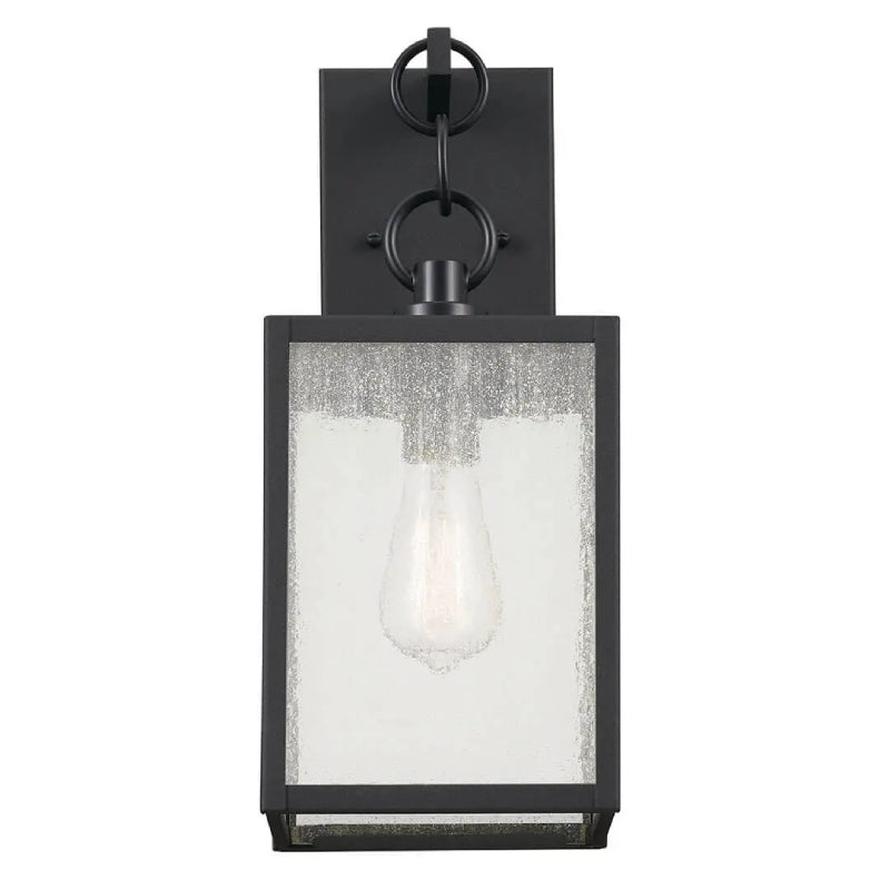 Kichler 59009 Lahden 3-lt 26" Tall Outdoor Wall Light - Black