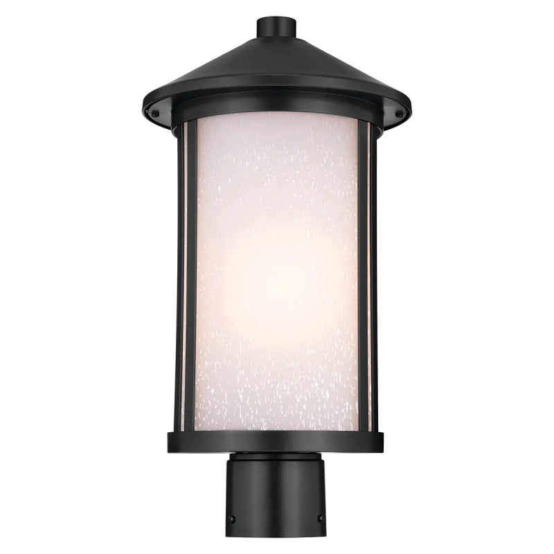 Kichler 59101 Lombard 1-lt 17" Tall Outdoor Post Mount - Black