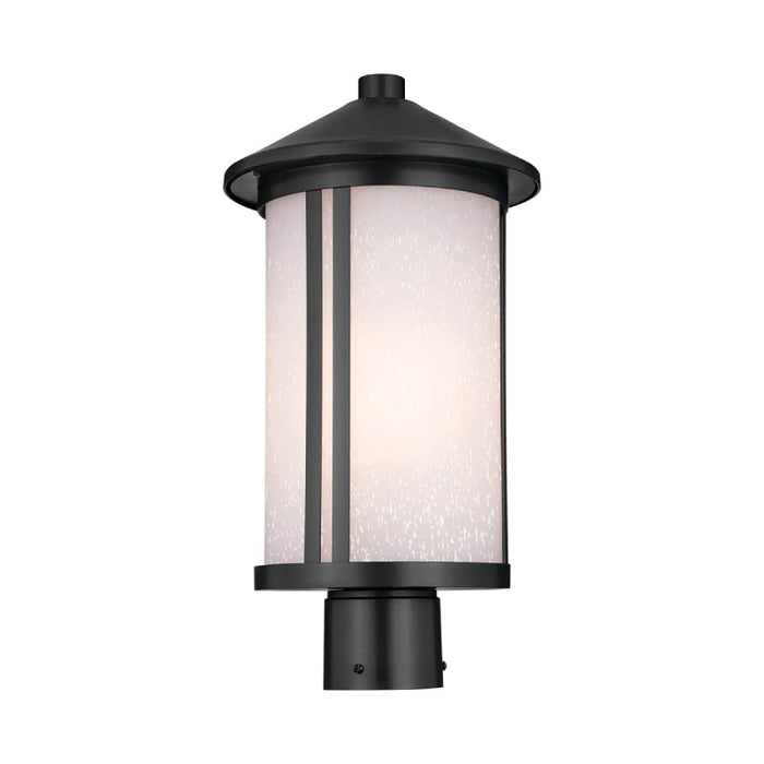 Kichler 59101 Lombard 1-lt 17" Tall Outdoor Post Mount - Black