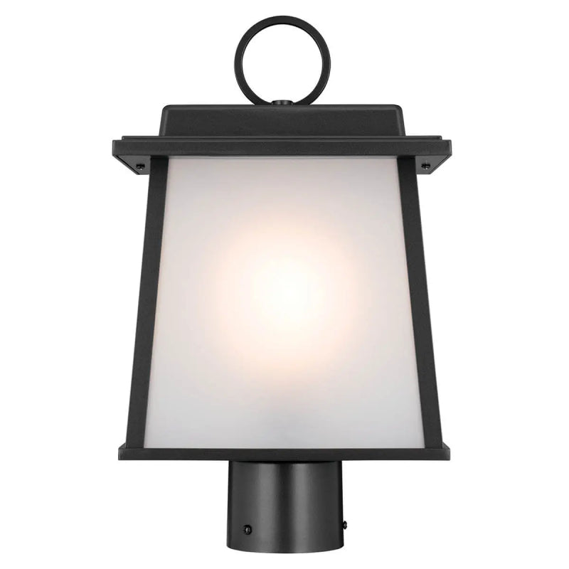 Kichler 59107 Noward 1-lt 15" Tall Outdoor Post Light - Black