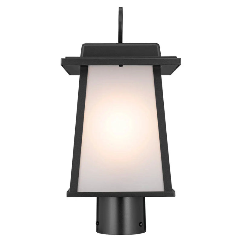Kichler 59107 Noward 1-lt 15" Tall Outdoor Post Light - Black