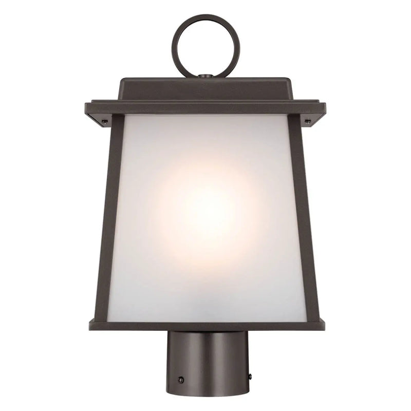 Kichler 59107 Noward 1-lt 15" Tall Outdoor Post Light - Olde Bronze