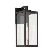 Kichler 59111 Branner 1-lt 14" Tall Outdoor Wall Light - Olde Bronze