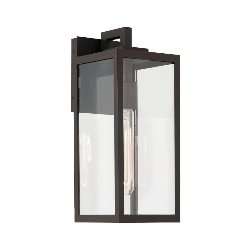 Kichler 59111 Branner 1-lt 14" Tall Outdoor Wall Light - Olde Bronze