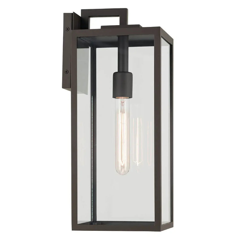 Kichler 59112 Branner 1-lt 18" Tall Outdoor Wall Light - Olde Bronze