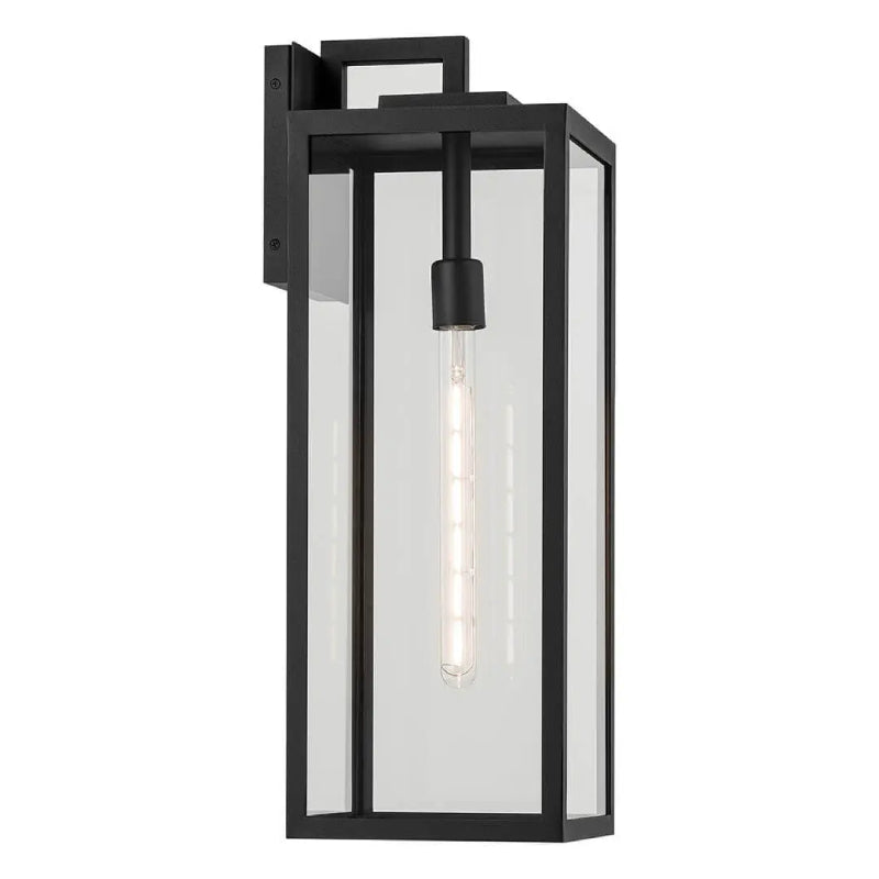 Kichler 59113 Branner 1-lt 24" Tall Outdoor Wall Sconce - Textured Black