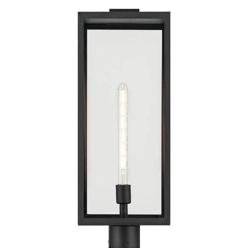 Kichler 59115 Branner 1-lt 26" Tall Outdoor Post Mount - Textured Black