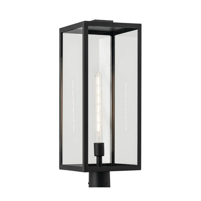 Kichler 59115 Branner 1-lt 26" Tall Outdoor Post Mount - Textured Black