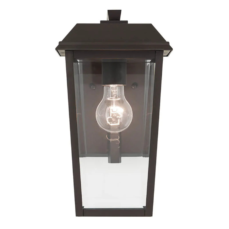 Kichler 59118 Mathus 1-lt 13" Tall Outdoor Wall Light - Olde Bronze