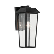 Kichler 59119 Mathus 1-lt 18" Tall Outdoor Wall Light - Textured Black