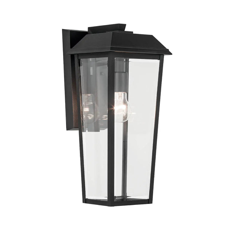 Kichler 59119 Mathus 1-lt 18" Tall Outdoor Wall Light - Textured Black