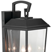 Kichler 59120 Mathus 2-lt 24" Tall Outdoor Wall Light - Textured Black