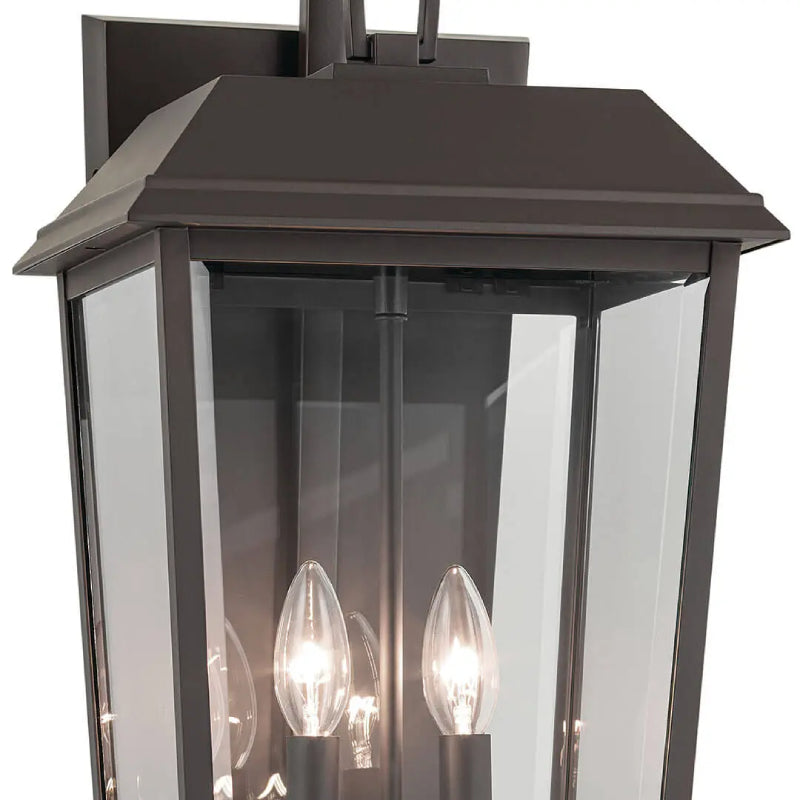 Kichler 59120 Mathus 2-lt 24" Tall Outdoor Wall Light - Olde Bronze