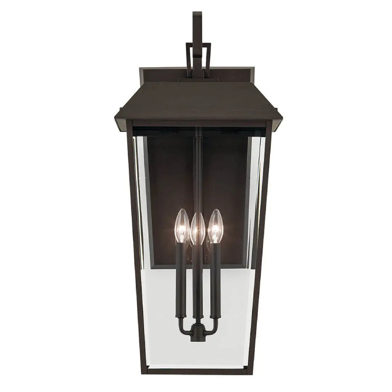 Kichler 59121 Mathus 3-lt 30" Tall Outdoor Wall Light - Olde Bronze