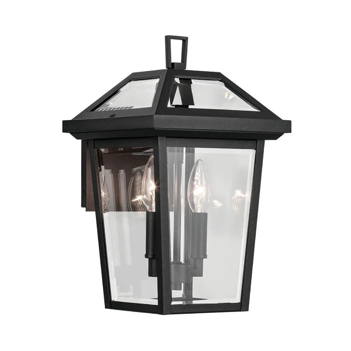 Kichler 59125 Regence 2-lt 14" Tall Outdoor Wall Light - Textured Black