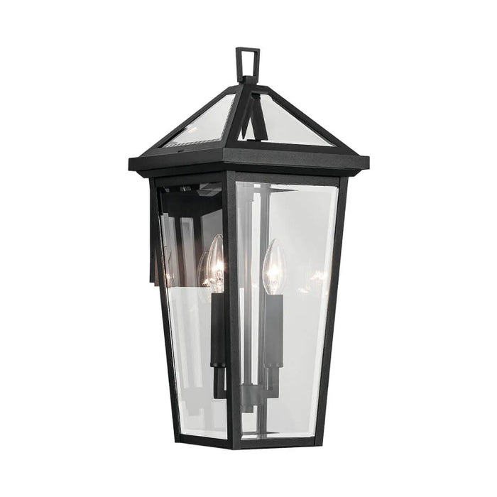 Kichler 59126 Regence 2-lt 19" Tall Outdoor Wall Light - Textured Black