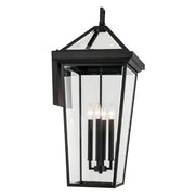 Kichler 59128 Regence 4-lt 30" Tall Outdoor Wall Light - Textured Black