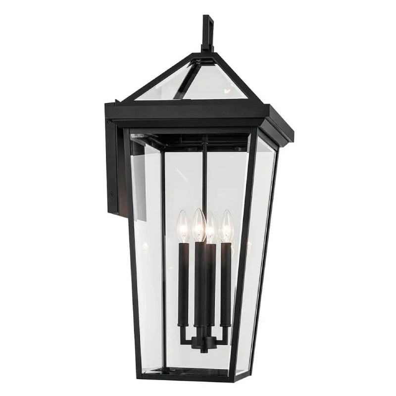 Kichler 59128 Regence 4-lt 30" Tall Outdoor Wall Light - Textured Black
