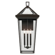 Kichler 59128 Regence 4-lt 30" Tall Outdoor Wall Light - Olde Bronze