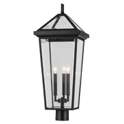 Kichler 59129 Regence 3-lt 29" Tall Outdoor Post Mount - Textured Black