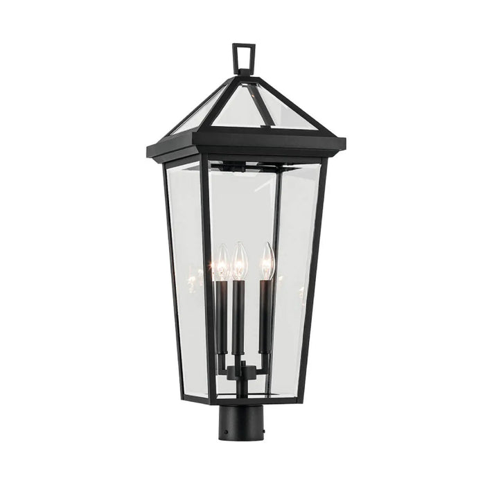 Kichler 59129 Regence 3-lt 29" Tall Outdoor Post Mount - Textured Black
